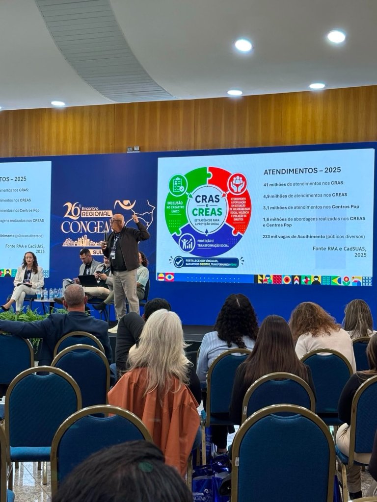SECRETÁRIA DE ASSISTÊNCIA SOCIAL PARTICIPA DO 26º ENCONTRO REGIONAL DO CONGEMAS EM FOZ DO IGUAÇU