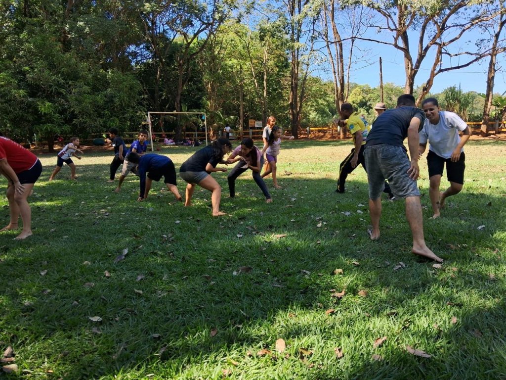 ALUNOS DA OFICINA DE CAPOEIRA DO CRAS PARTICIPAM DE MEGA AULÃO EM CIANORTE