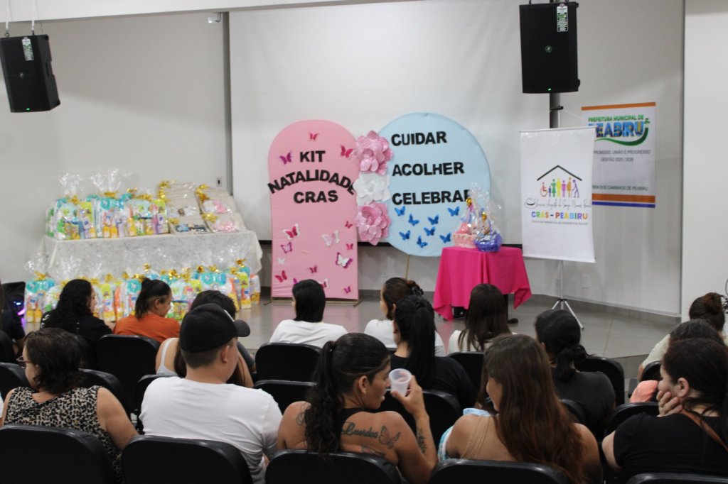 PEABIRU REALIZA ENCONTRO PARA GESTANTES E PUÉRPERAS COM ENTREGA DE KITS NATALIDADE