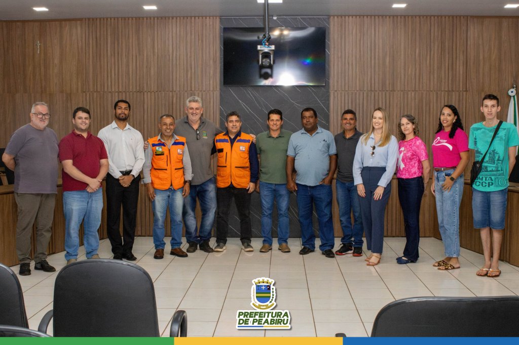 PALESTRA EM PEABIRU ABORDA PREPARAÇÃO E PREVENÇÃO DIANTE DOS IMPACTOS DO EL NIÑO. CRÉDITOS: Comunicação Câmara Municipal de Peabiru